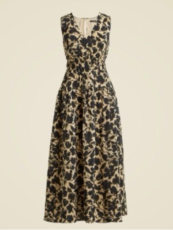 J. Crew Dresses & Skirts - J Crew hyacinth midi dress in crepe de chine NWOT
